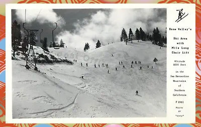 snow valley historical photo of ski slope
